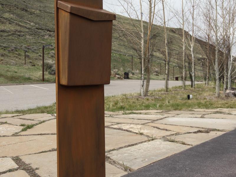 Pamphlet Stand, Jackson, WY