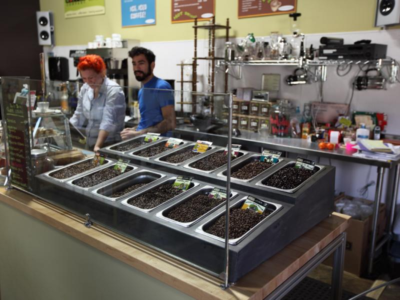 Zingerman's Coffee Display