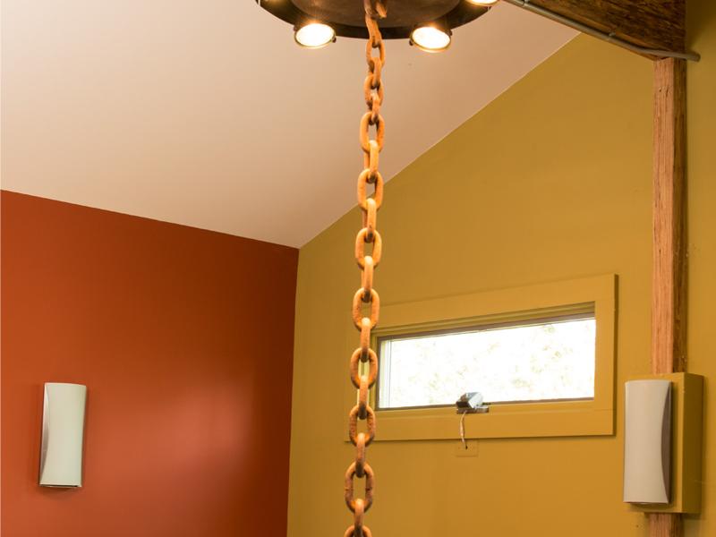 Corten Accent Lighting