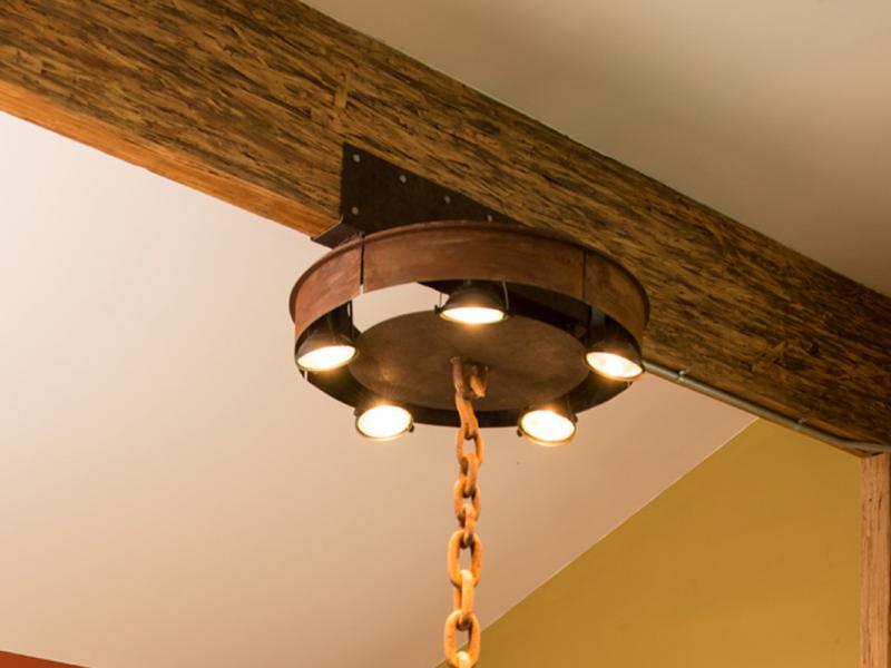 Corten Accent Lighting