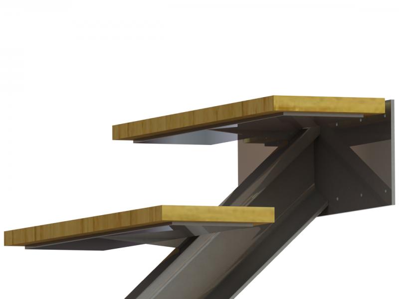 Floating Cabin Stairs Petoskey, MI