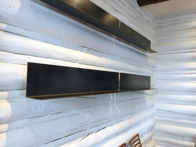 Floating Plate Shelves