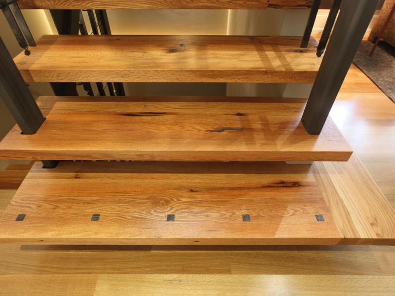 Moire Drip Forged Staircase