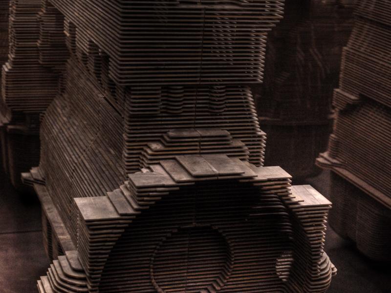 Cummins Engine Sculpture