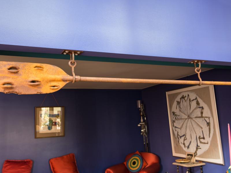 Oar Mounts Weathered Finish