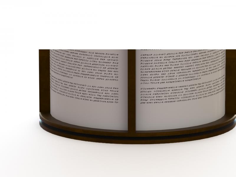 Barrel Reader Bronze Construction