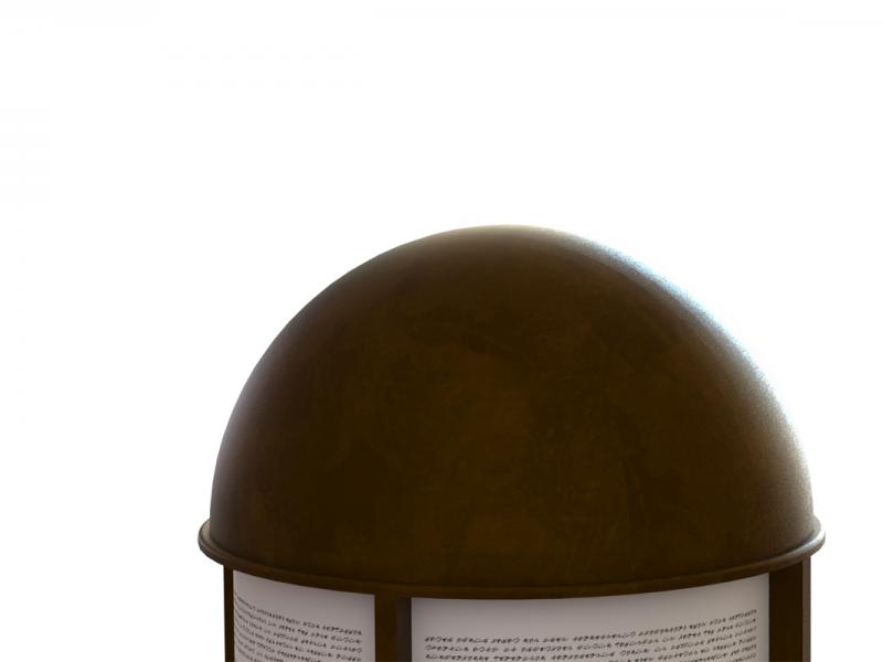 Barrel Reader Bronze Construction