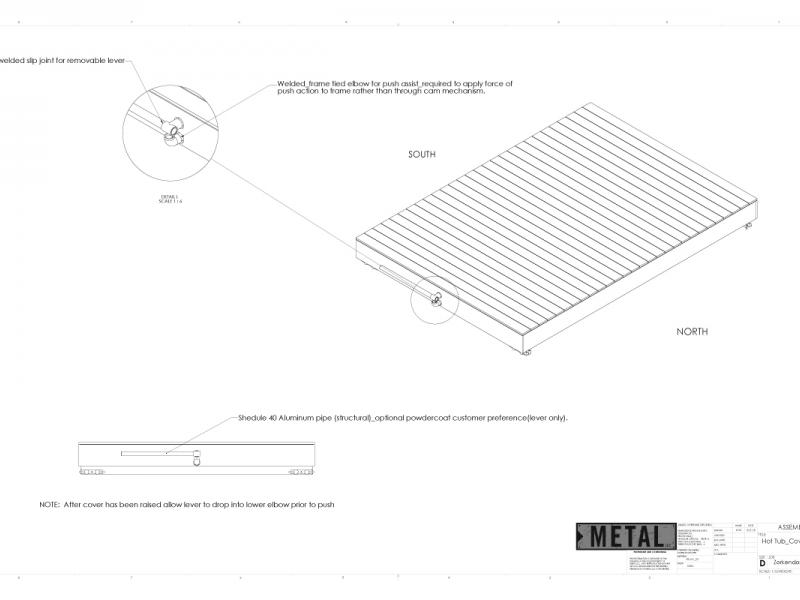Stainless Steel Hot Tub Cover