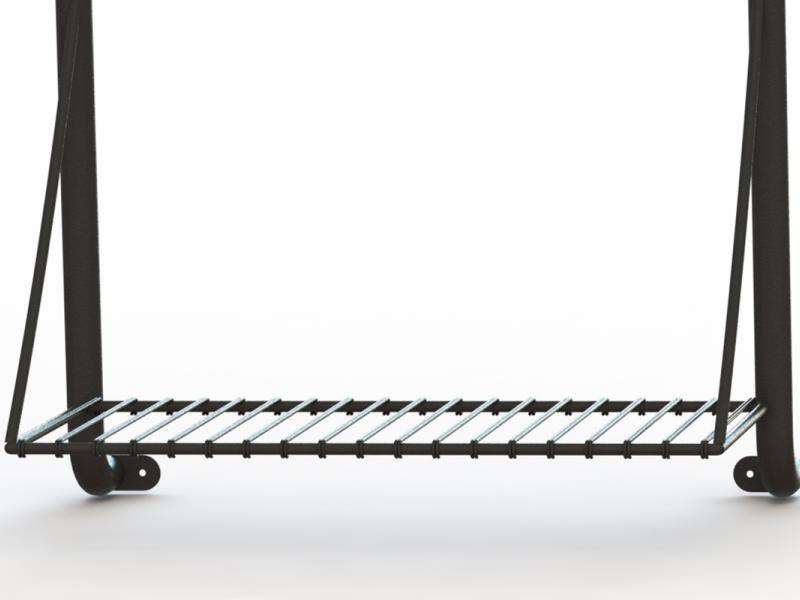 Forged Kitchen Shelves