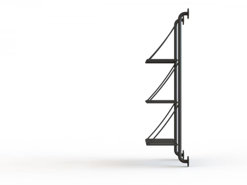 Forged Kitchen Shelves