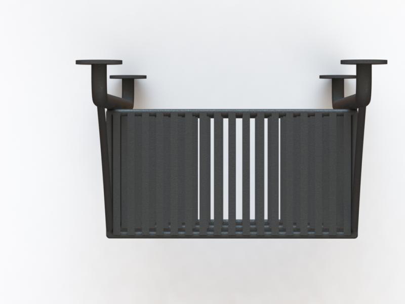 Forged Kitchen Shelves