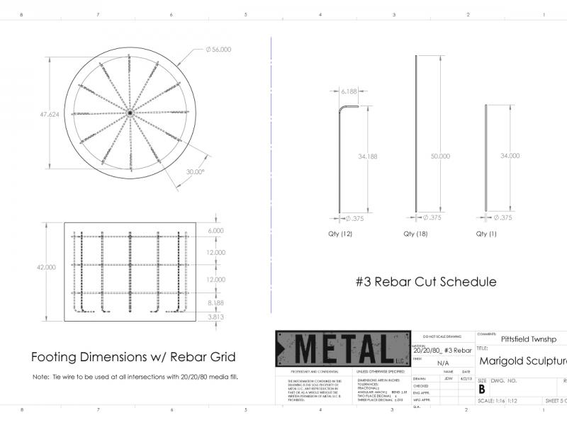 Stainless Spheres Mosaic Glass Flora Sculpture