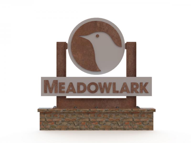 Meadowlark Builders Sign