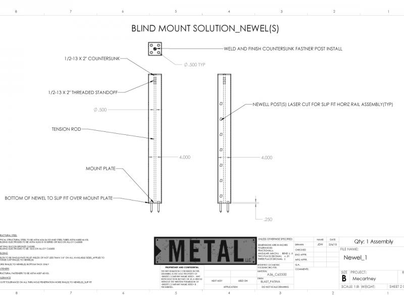 Scalloped Railing Staircase Jackson Hole