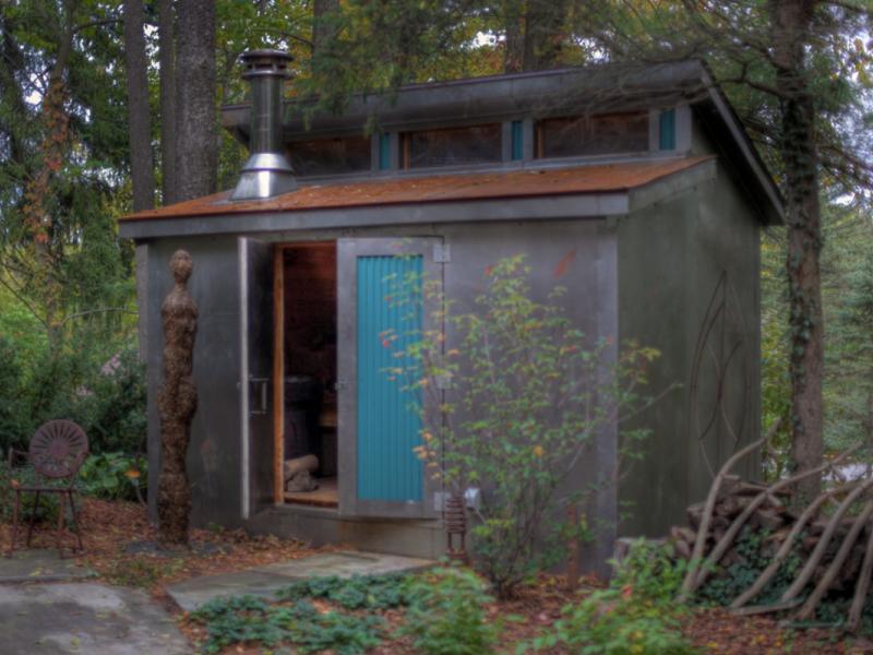 Corten Steel Sauna