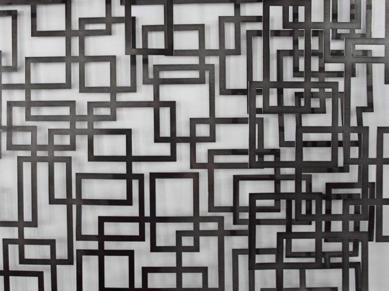 Steel Tapestry Stair Accent