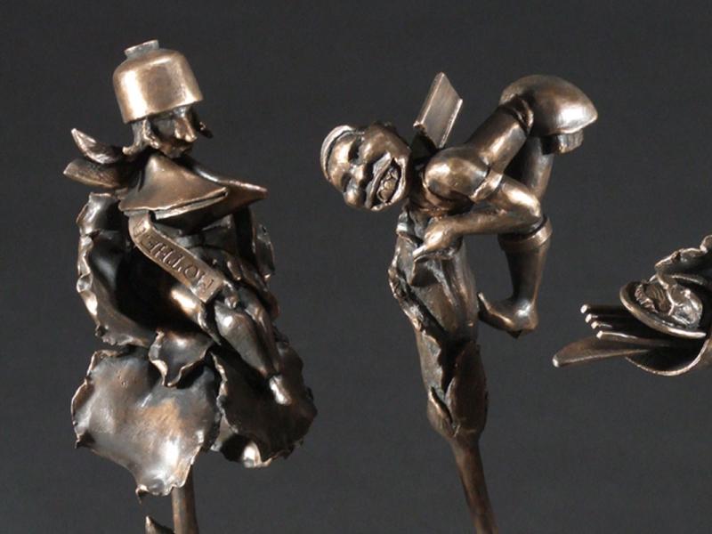 Three Generations of Women Bronze