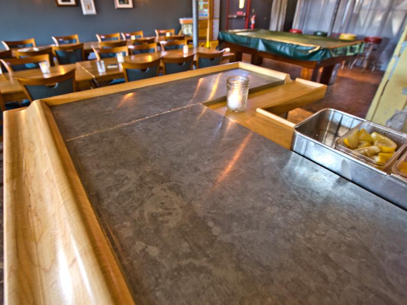Zinc Bar at The Woodshop Clarkston, MI