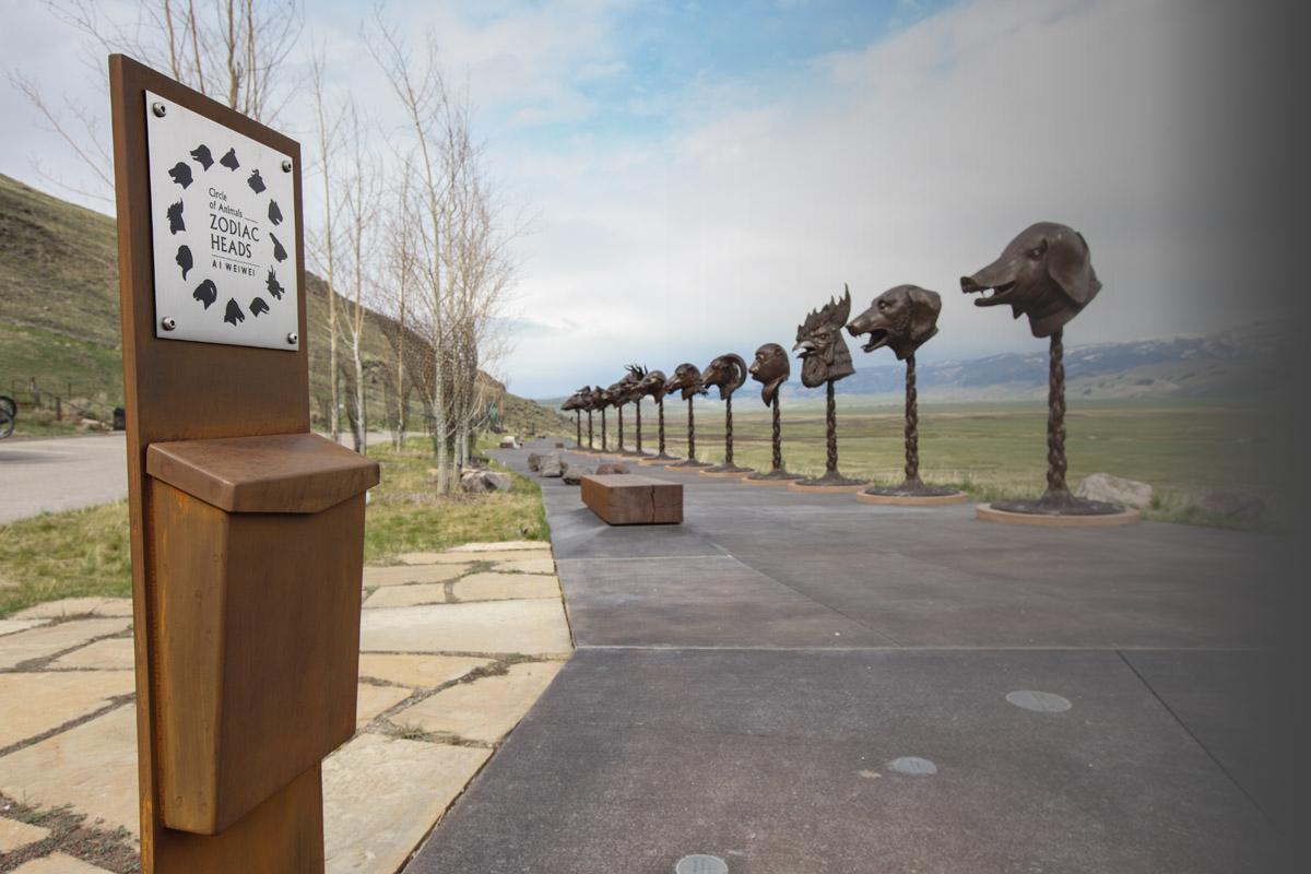Pamphlet Stand, Jackson, WY