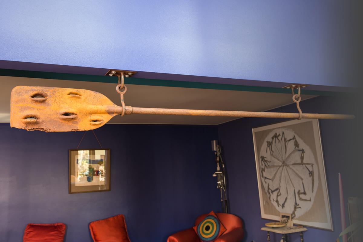 Oar Mounts Weathered Finish