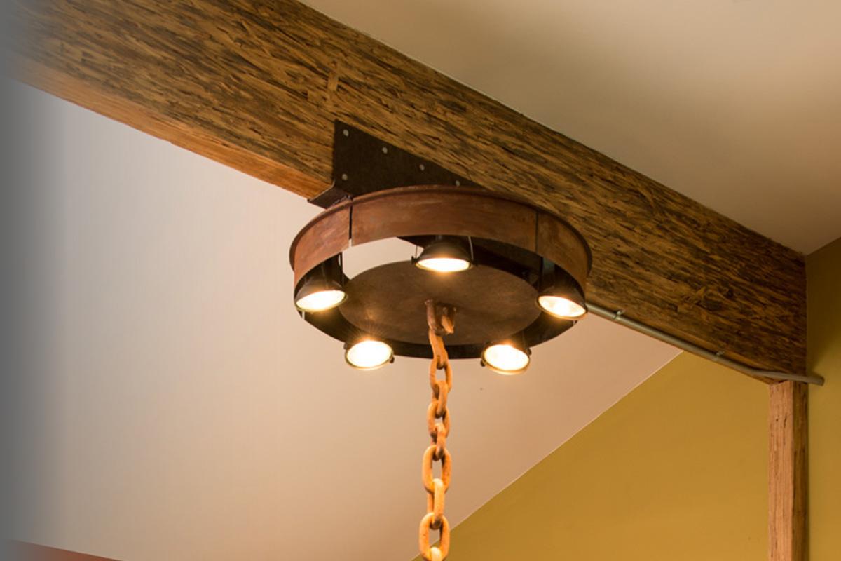 Corten Accent Lighting