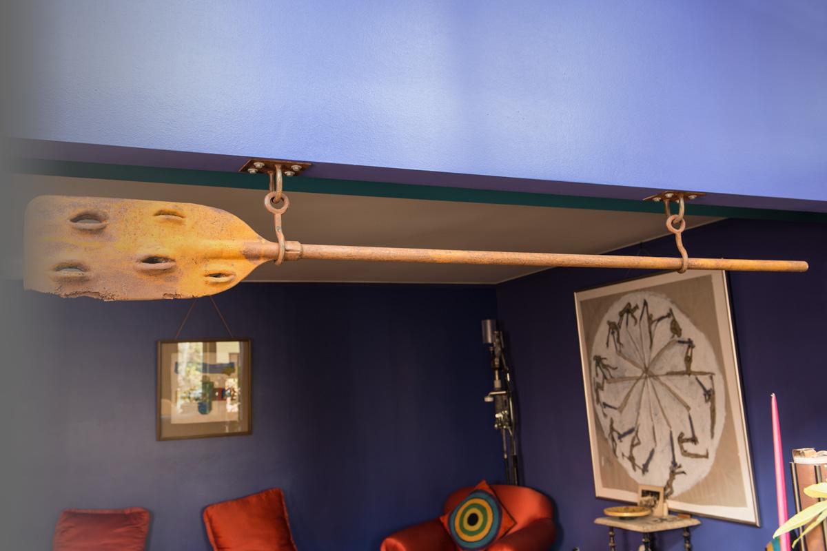 Oar Mounts Weathered Finish