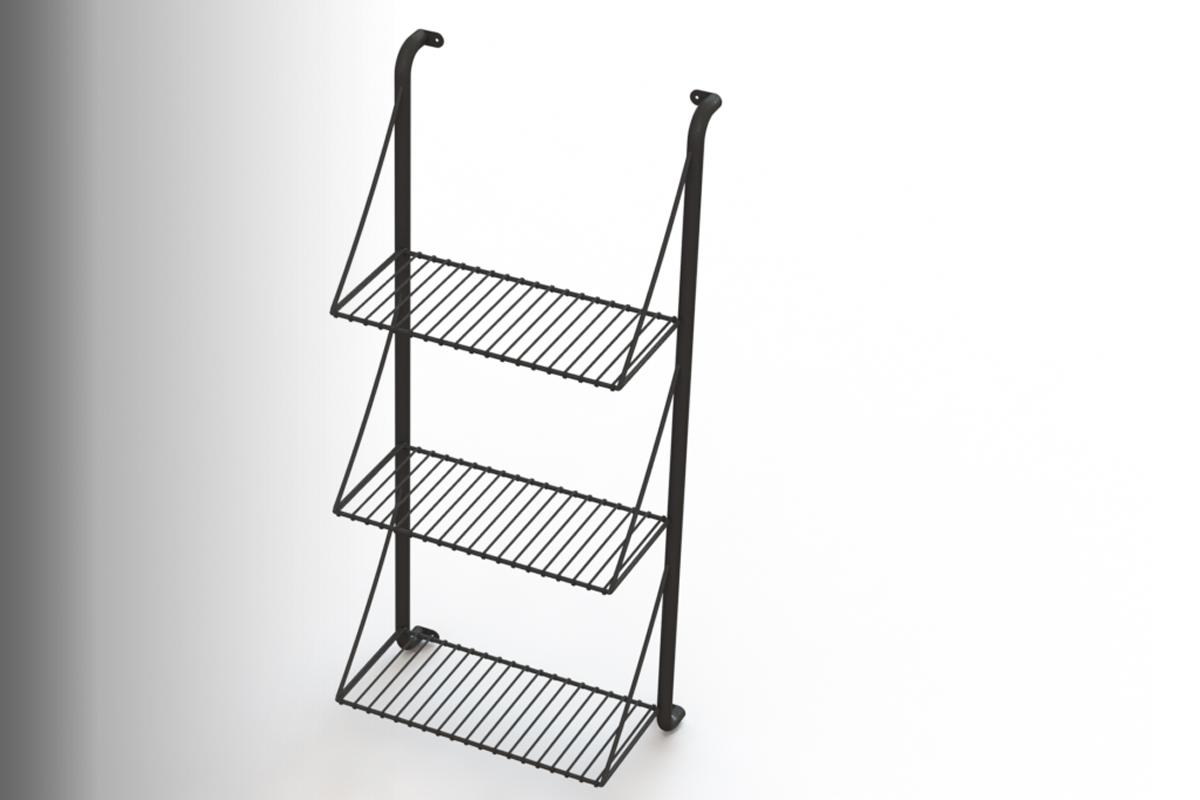 Forged Kitchen Shelves
