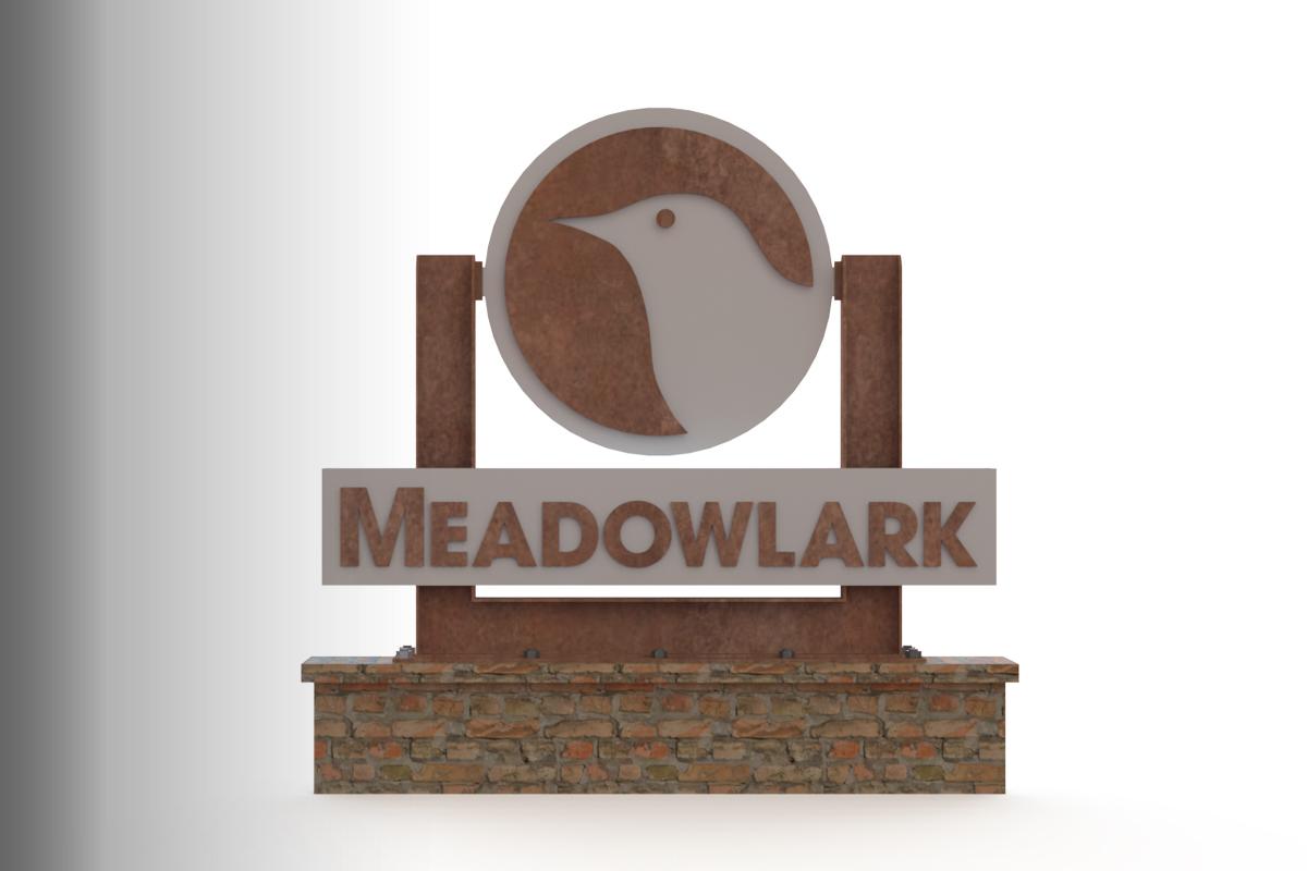 Meadowlark Builders Sign
